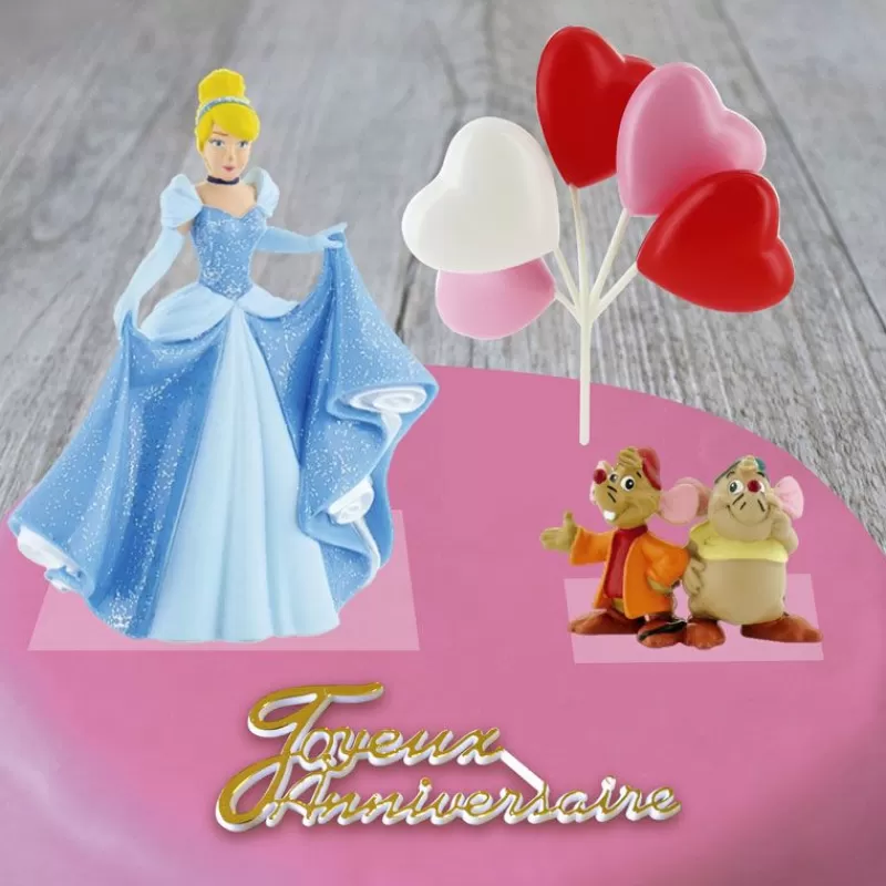 Cerf Dellier Kit Decor Gateau Princesse A La Pantoufle De Verre Fashion
