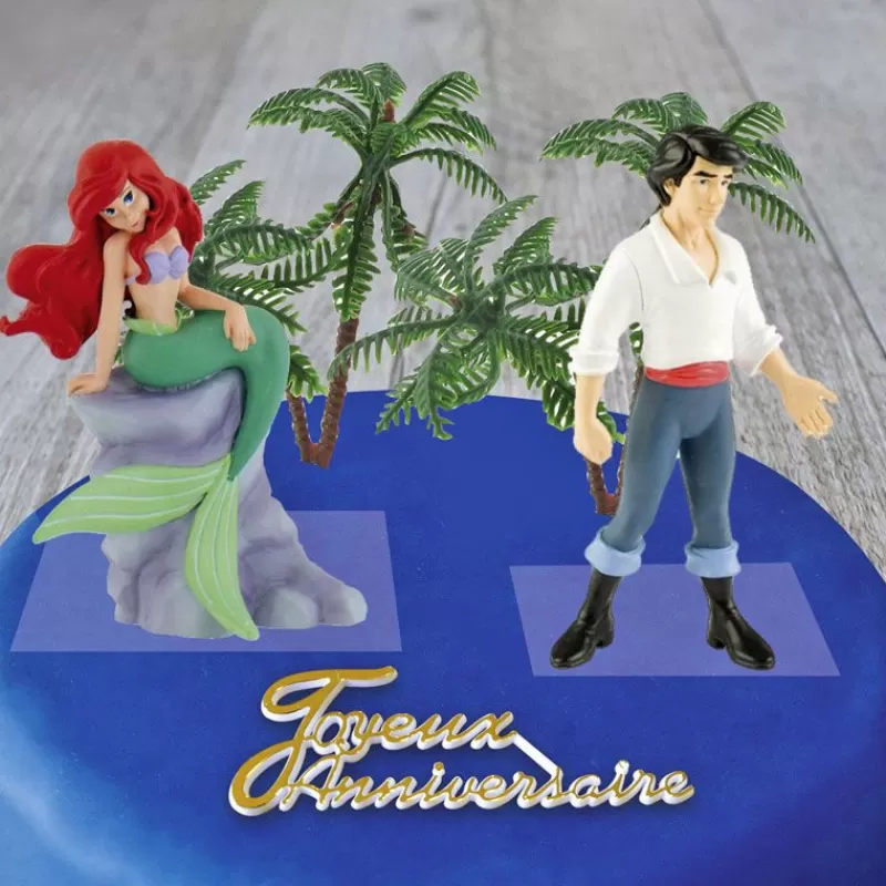 Cerf Dellier Kit Decor Gateau Princesse Sirene Sale