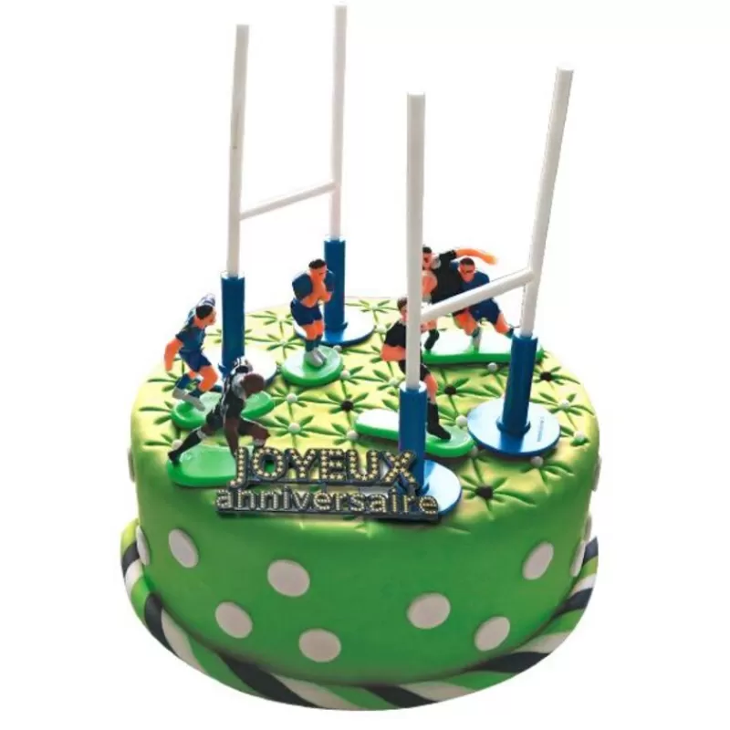 Cerf Dellier Kit Decor Gateau Rugby Shop