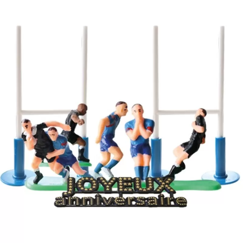 Cerf Dellier Kit Decor Gateau Rugby Shop