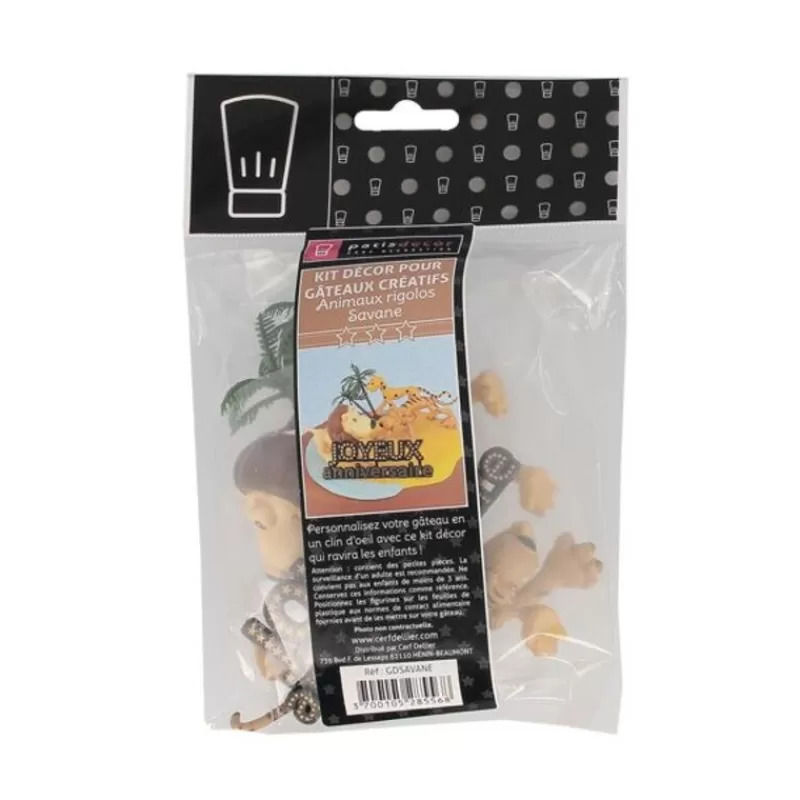 Cerf Dellier Kit Decor Gateau Savane Sale
