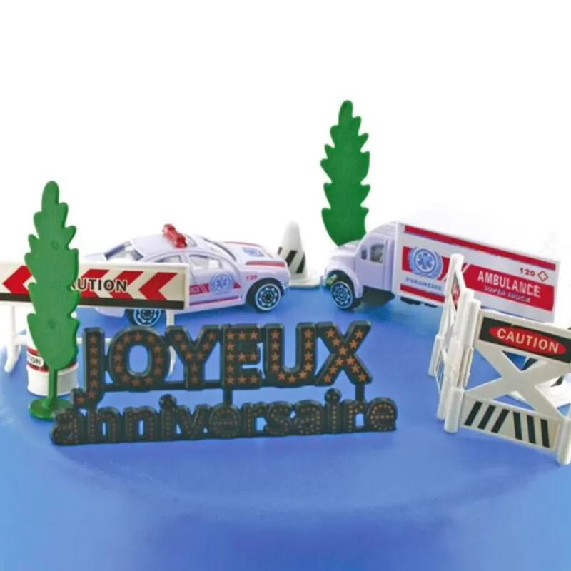 Cerf Dellier Kit Decor Gateau Urgences Cheap