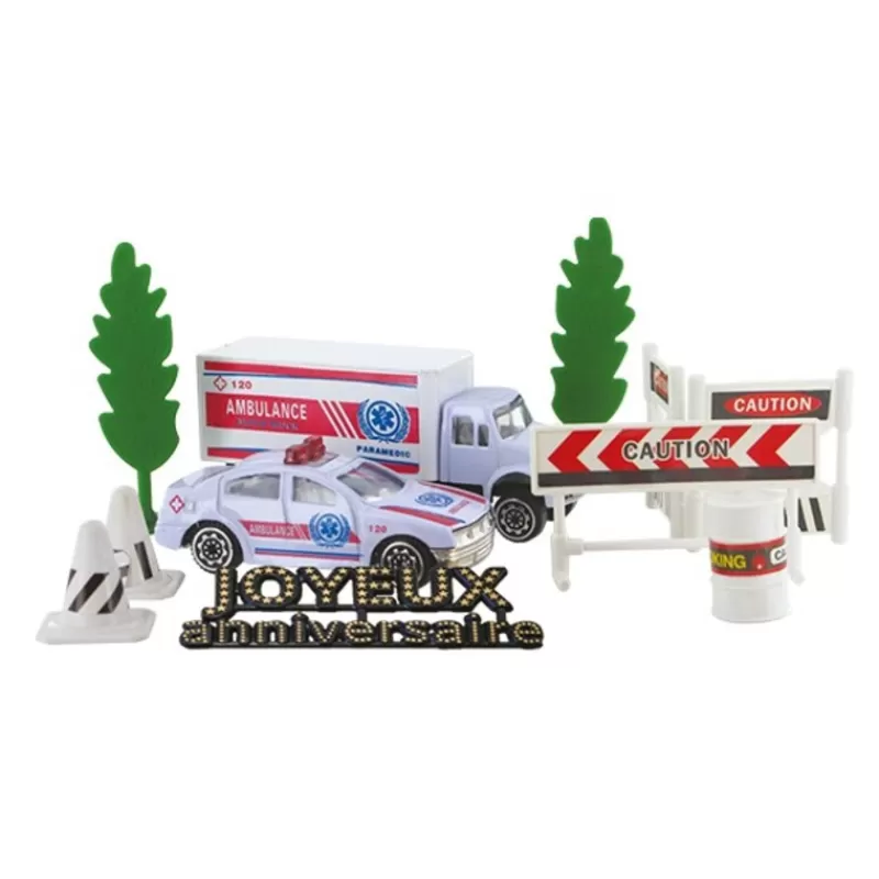 Cerf Dellier Kit Decor Gateau Urgences Cheap