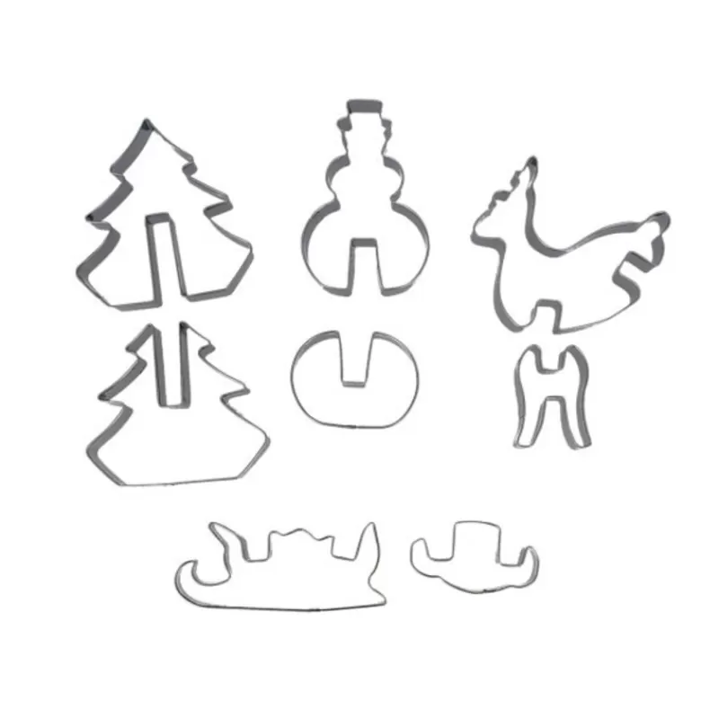 Cerf Dellier Kit Emporte-Pièces Biscuits De Noël 3D Patisdecor