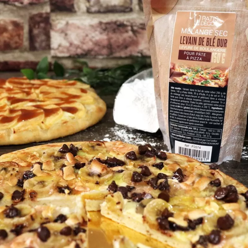Cerf Dellier Levain De Ble Dur Pour Pâte À Pizza Patisdecor 150 G