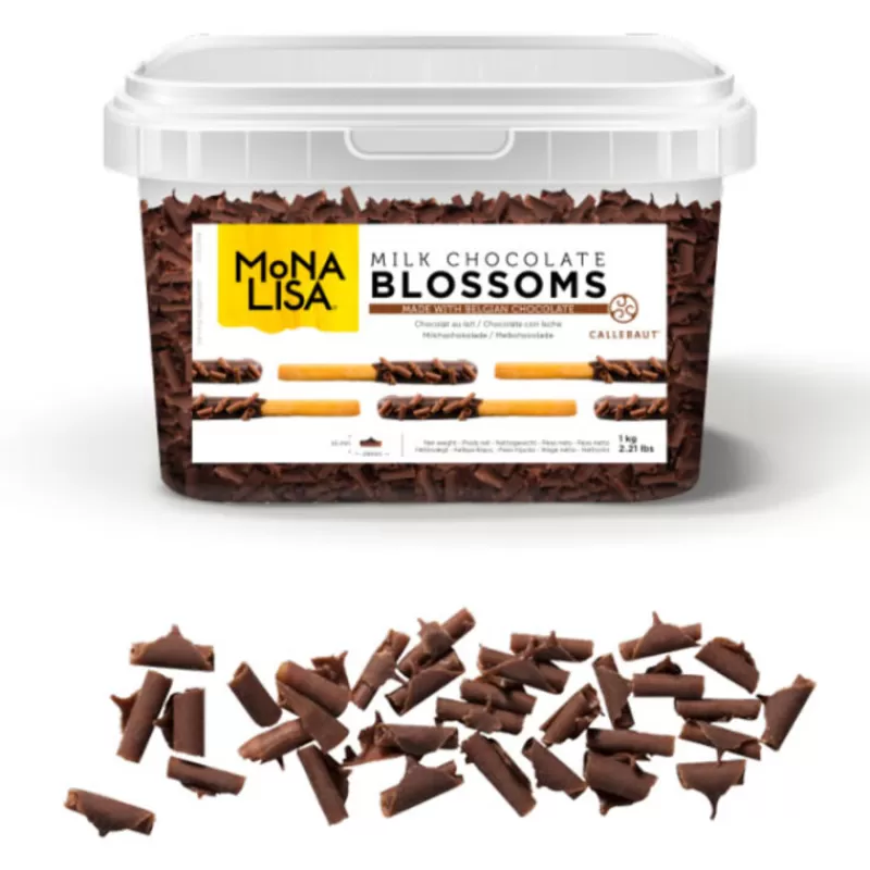 Cerf Dellier Micro Copeaux De Chocolat Au Lait Mona Lisa 1 Kg