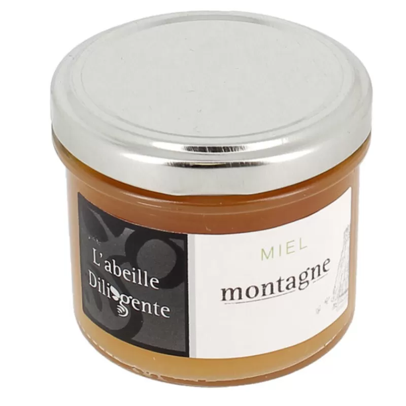 Cerf Dellier Miel De Montagne L'Abeille Diligente 150 G - Ddm 02/23