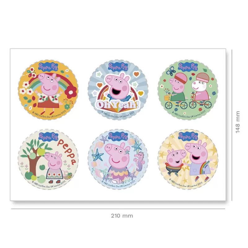 mini_disques_azyme_peppa_pig_x6_2.webp Cerf Dellier Mini Disques Azyme Peppa Pig (X6) Shop