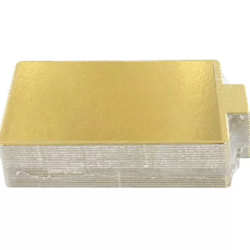 Cerf Dellier Mini Rectangles Or 9 X 5,5 Cm Patisdecor (X 20) Shop