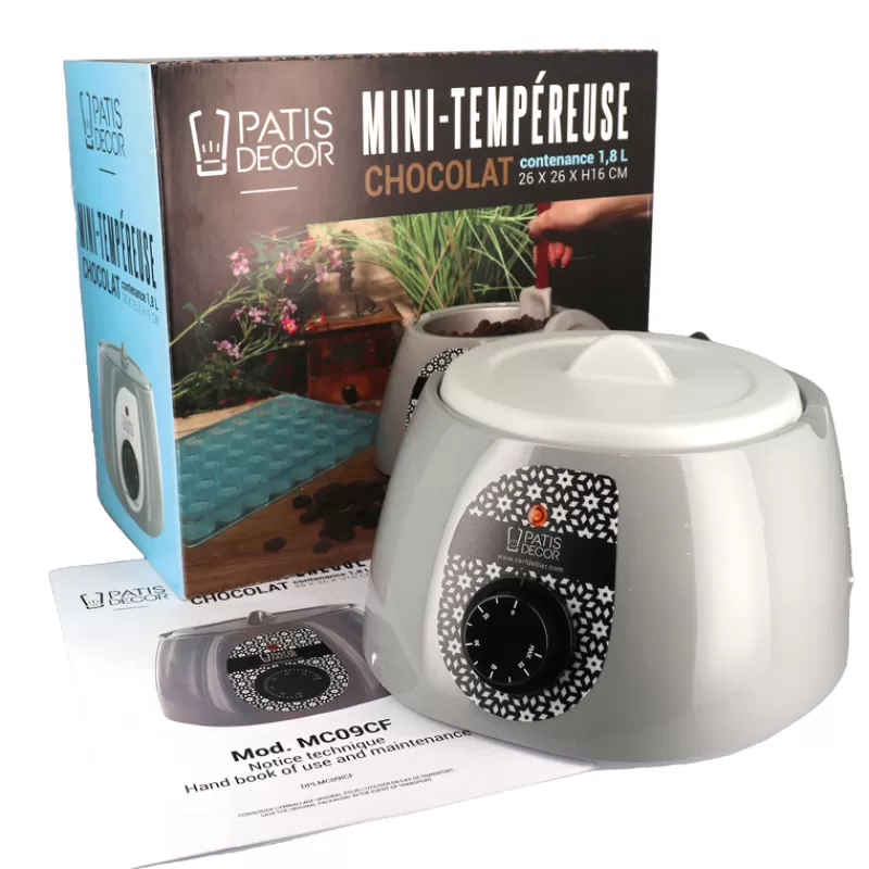 Cerf Dellier Mini Tempereuse A Chocolat 1,8 Litres Patisdecor Online