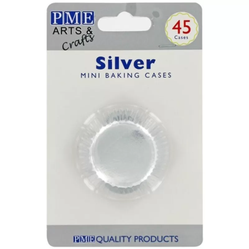 Cerf Dellier Mini-Caissettes Aluminium Argentees Pme (X45) Outlet