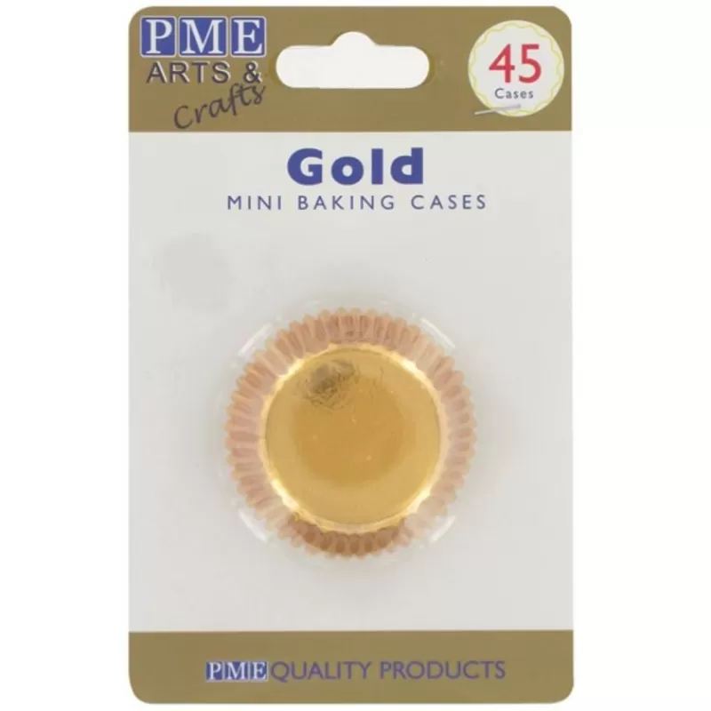 Cerf Dellier Mini-Caissettes Aluminium Dorees Pme (X45) Best