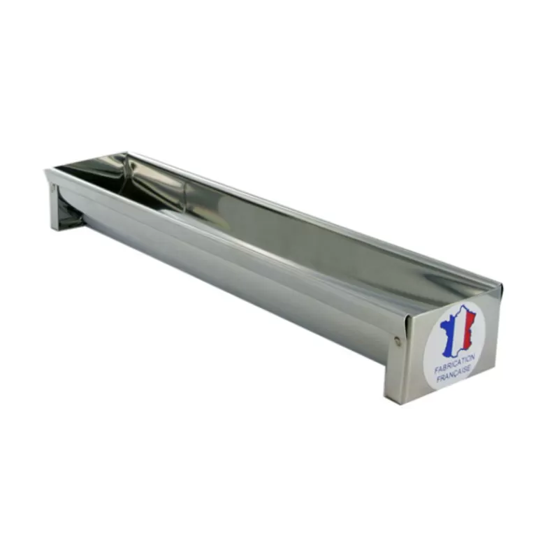 Cerf Dellier Moule A Bûche Rond Inox 30 X 6 Cm