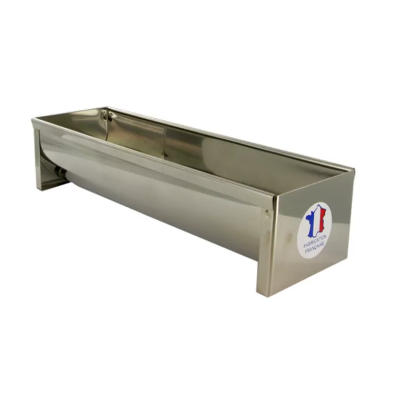 Cerf Dellier Moule A Bûche Rond Inox 30 X 8 Cm