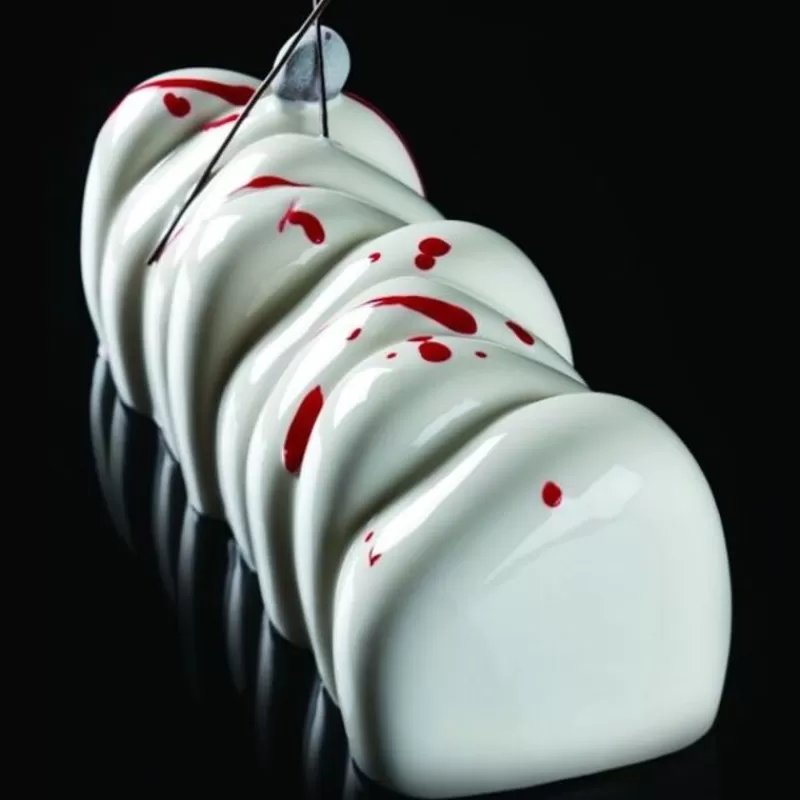 Cerf Dellier Moule A Bûche Silicone Bilbao Pavoni