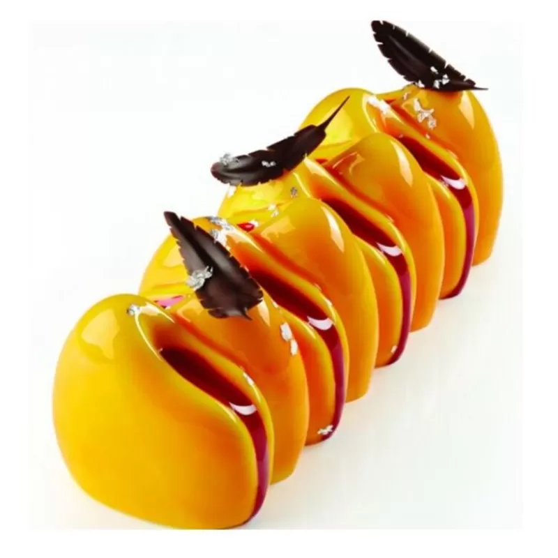 Cerf Dellier Moule A Bûche Silicone Canyon Pavoni