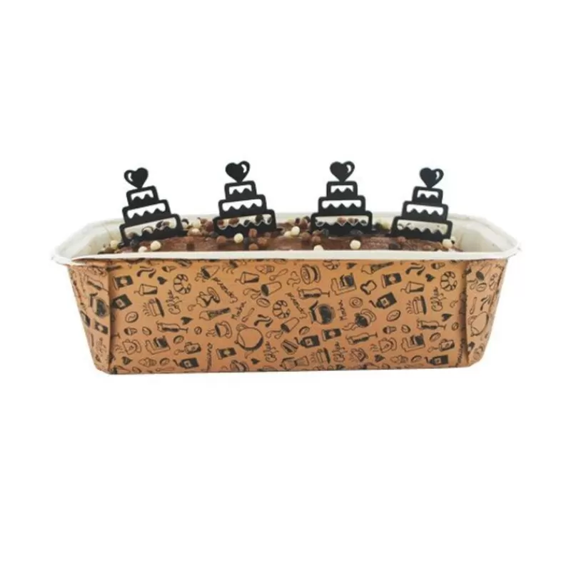 Cerf Dellier Moule A Cake Jetable Breakfast Cafe (X4)