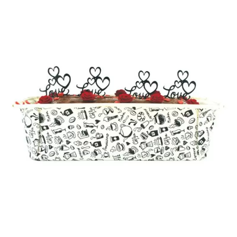 Cerf Dellier Moule A Cake Jetable Breakfast (X4)