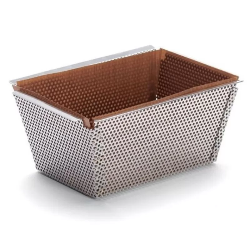 Cerf Dellier Moule A Cake Perfore Inox Fond Amovible De Buyer