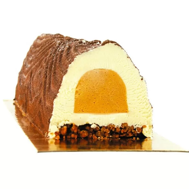 Cerf Dellier Moule A Insert Pour Bûche Pvc Patisdecor