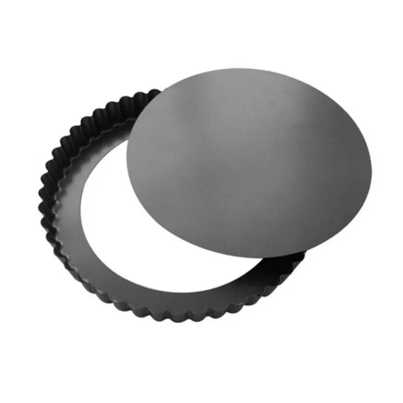 Cerf Dellier Moule A Tarte Cannele A Fond Amovible