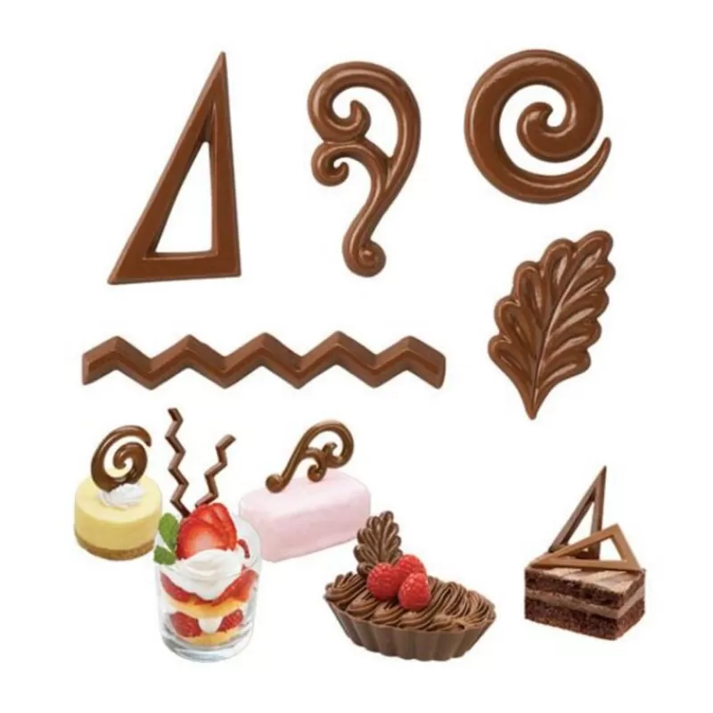 Cerf Dellier Moule Bonbons 5 Décors Wilton