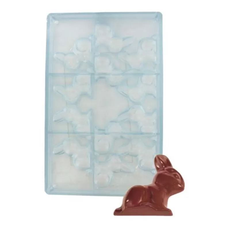 Cerf Dellier Moule Chocolat 12 Lapins