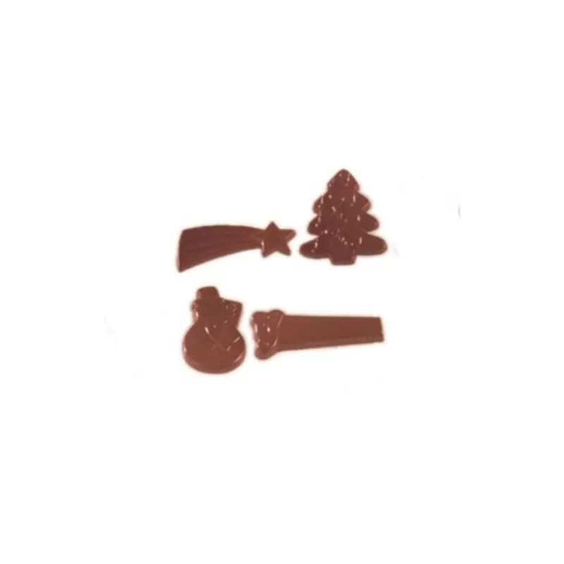 Cerf Dellier Moule Chocolat 20 Décors De Noël