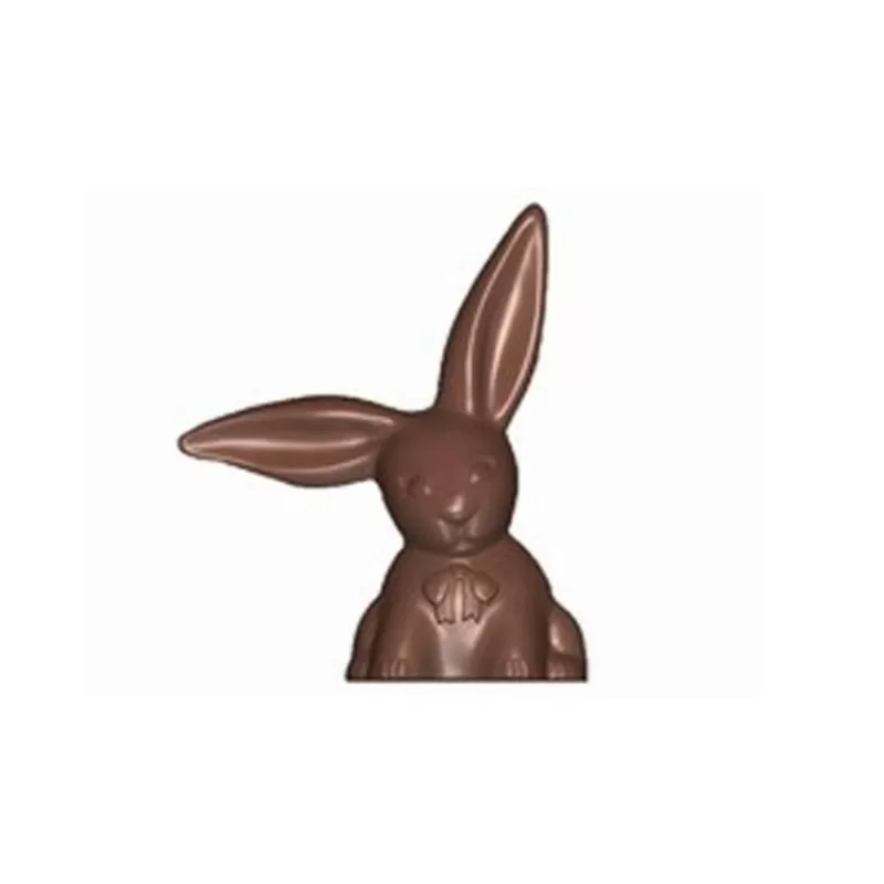 Cerf Dellier Moule Chocolat 2 Lapins Oreilles 10 Cm