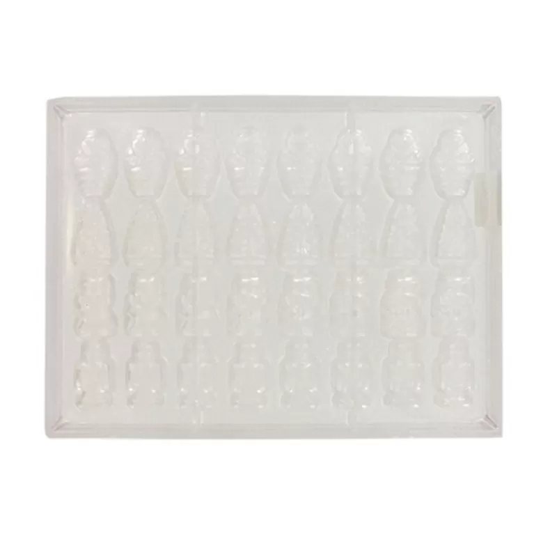 Cerf Dellier Moule Chocolat 32 Sujets De Noël