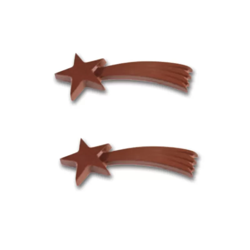 Cerf Dellier Moule Chocolat Etoile Filante 24 Cm Patisdecor