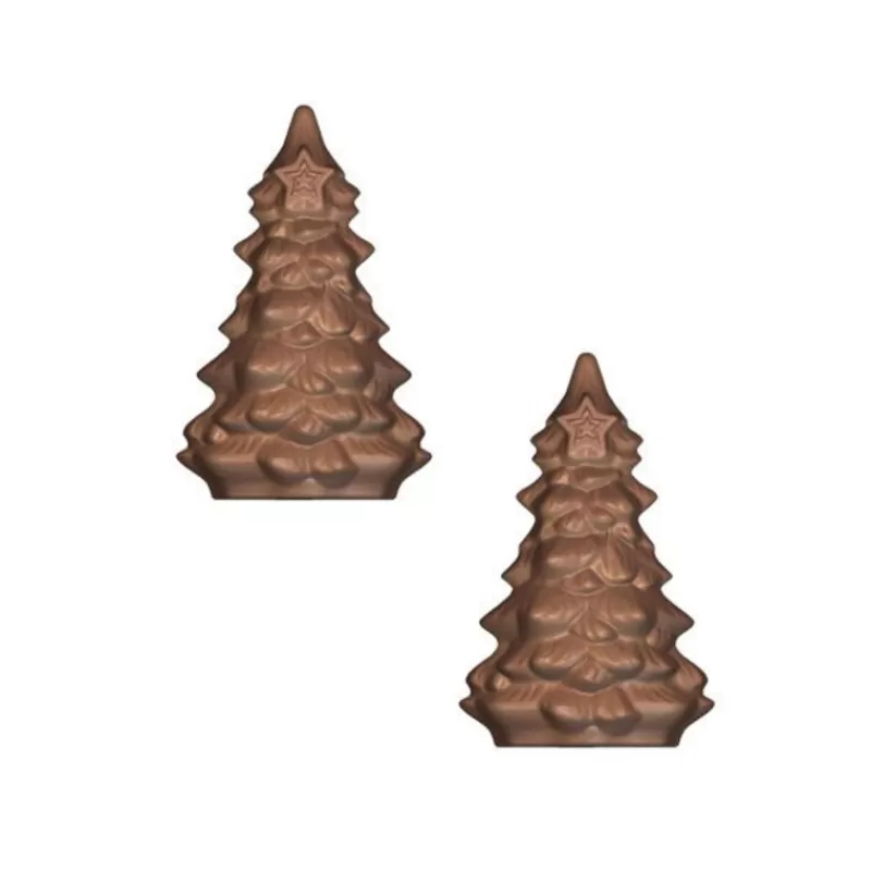 Cerf Dellier Moule Chocolat Sapin De Noël 15 Cm Patisdecor