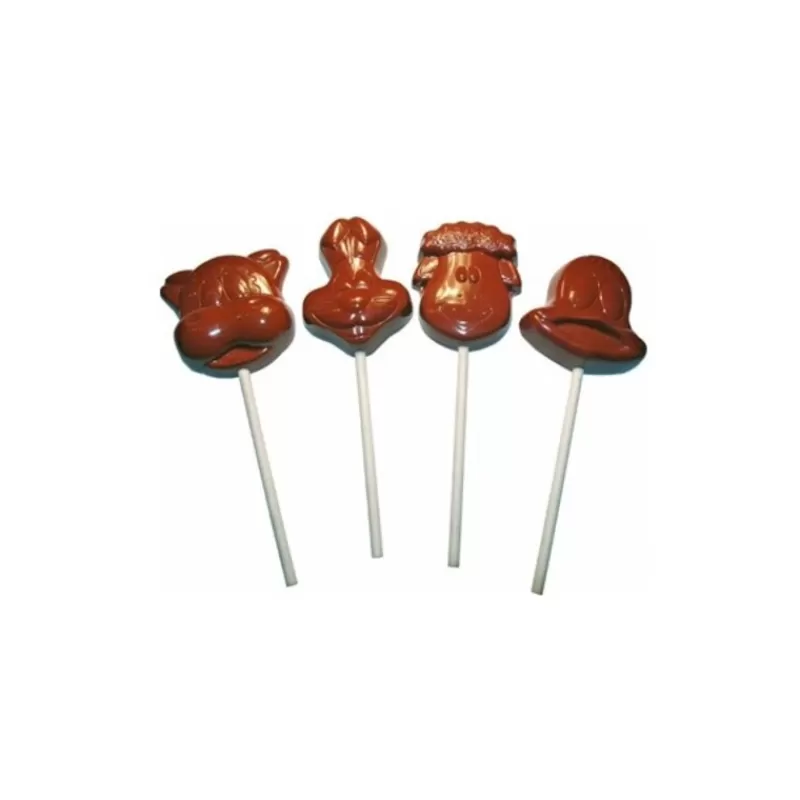 Cerf Dellier Moule Chocolat Sucettes Animaux De La Ferme