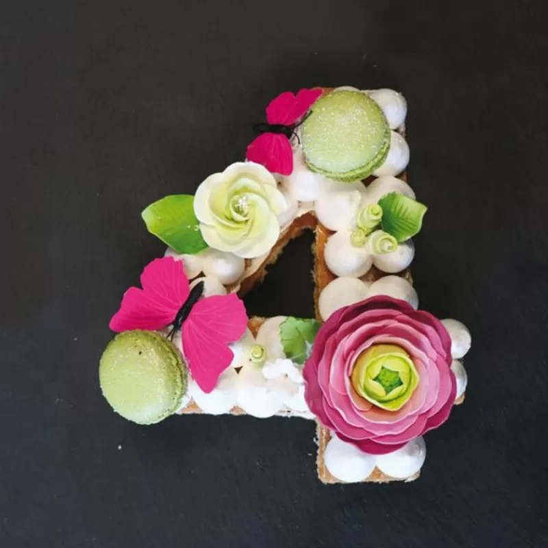 Cerf Dellier Moule Number Cake Chiffre 4