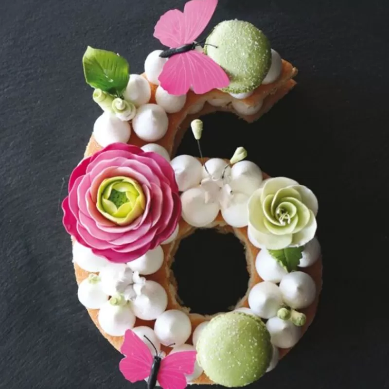 Cerf Dellier Moule Number Cake Chiffre 6