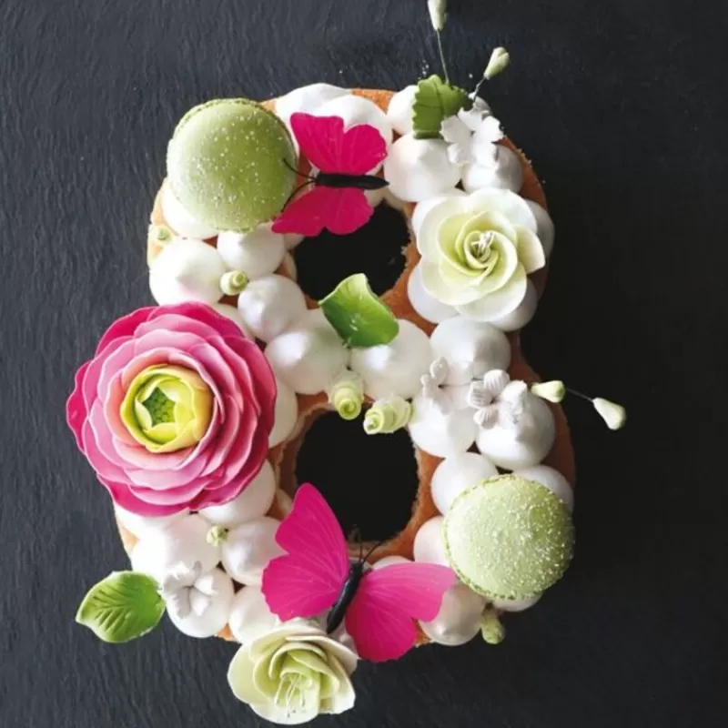 Cerf Dellier Moule Number Cake Chiffre 8