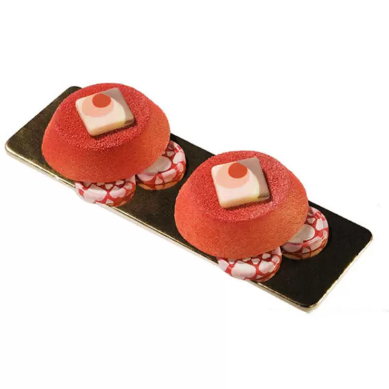 Cerf Dellier Moule Silicone 15 Mini-Tartelettes 4,5 Cm