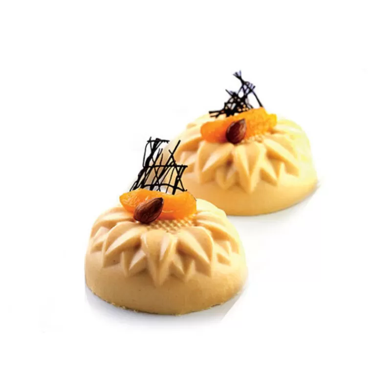 Cerf Dellier Moule Silicone 6 Tournesols