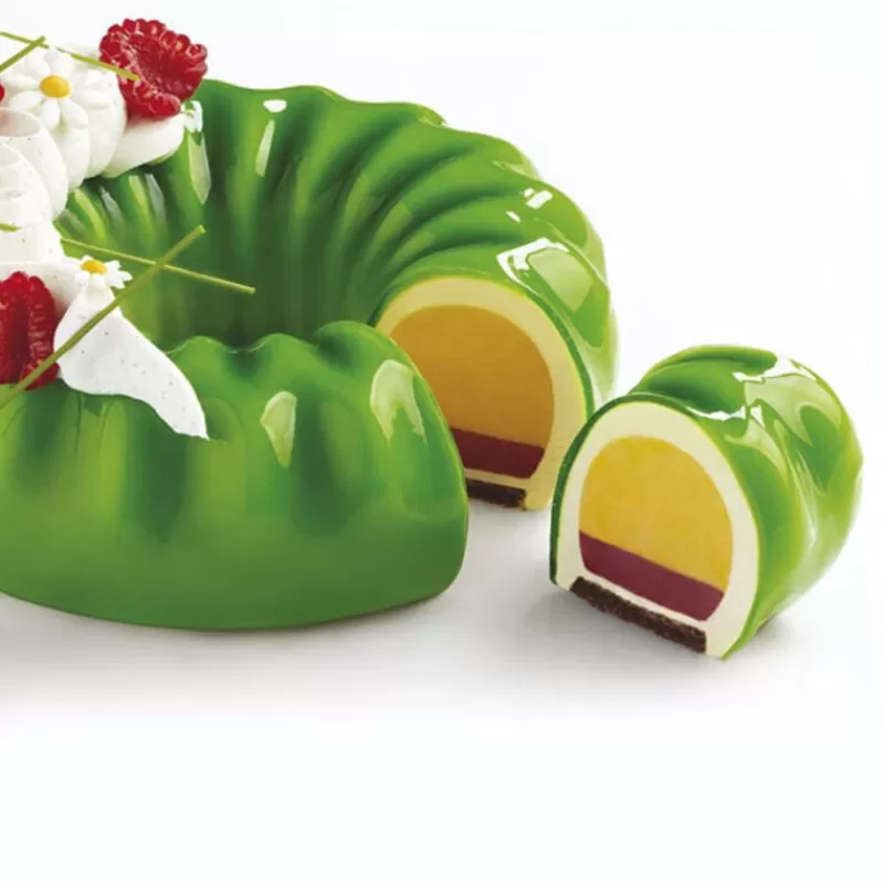 Cerf Dellier Moule Silicone Insert Pour Moules Ronds Pavoni