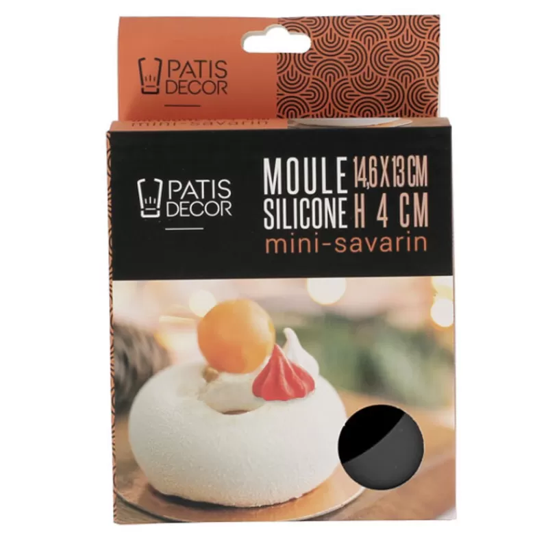 moule_silicone_mini_savarin_3.webp Cerf Dellier Moule Silicone Mini Savarin