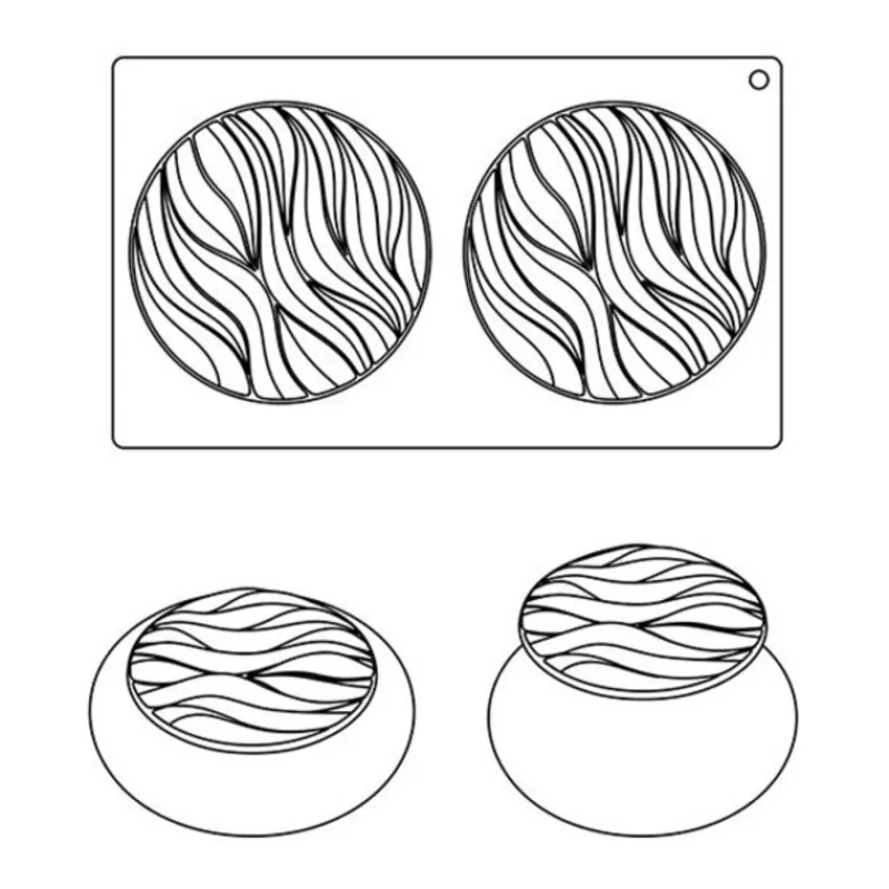 moule_silicone_river_pavoni_3.webp Cerf Dellier Moule Silicone River Pavoni