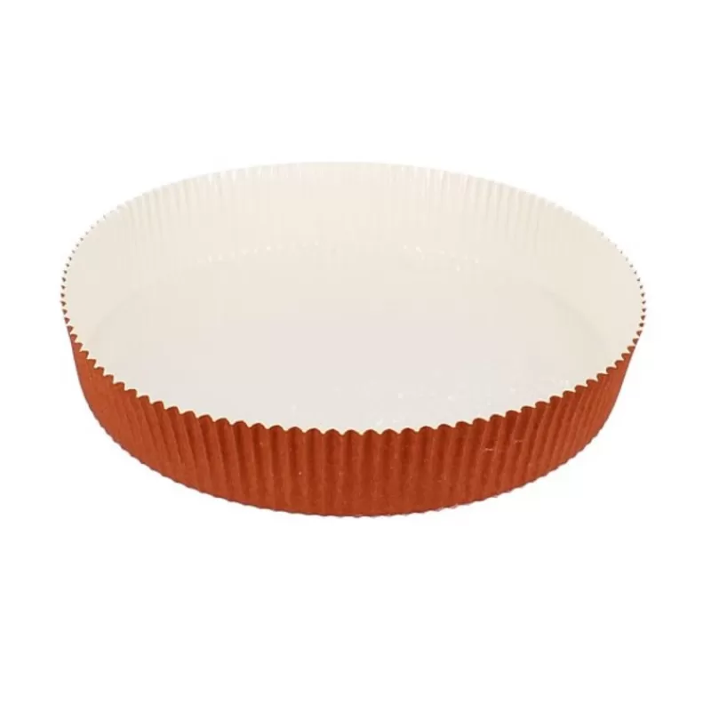 Cerf Dellier Moules À Tarte A Bords Canneles Jetables 17 Cm Patisdecor (X4)