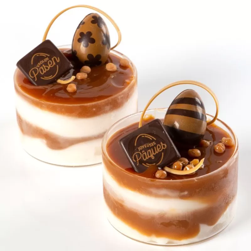 Cerf Dellier Oeufs Chocolat Assortis 3D 3,8 X 2,4 Cm (X96) Cheap