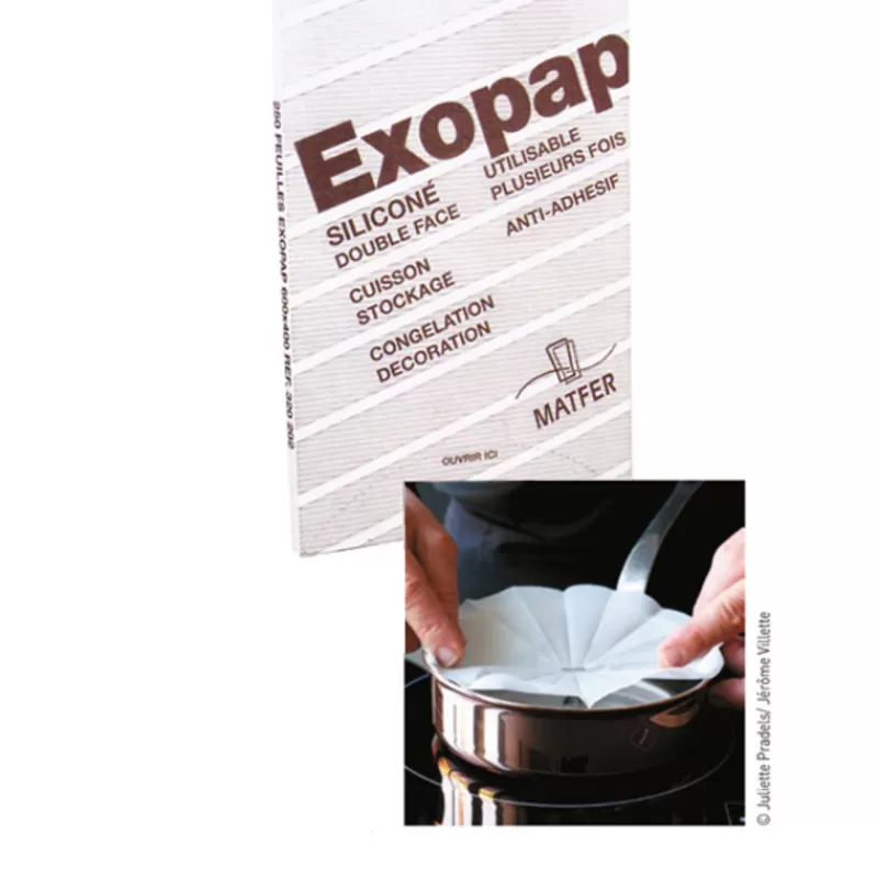 Cerf Dellier Papier Silicone Double Face Exopap 60 X 40 Cm (X500) Cheap