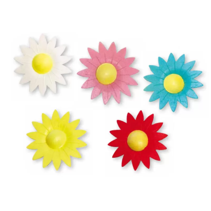 Cerf Dellier Paquerettes Assorties En Azyme Patisdecor X20 Shop