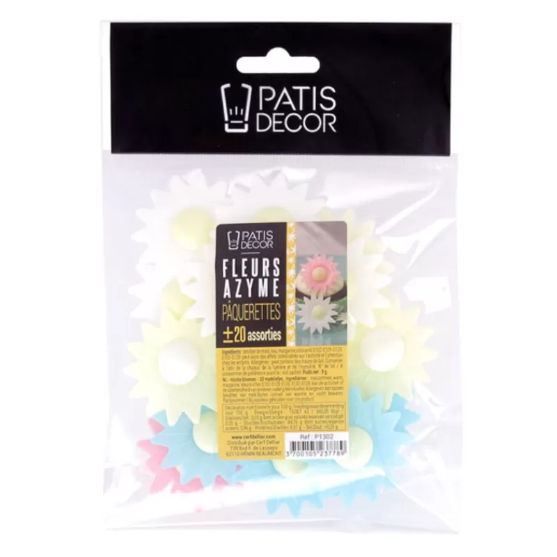 Cerf Dellier Paquerettes Assorties En Azyme Patisdecor X20 Shop