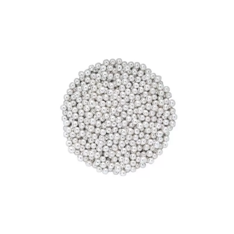 Cerf Dellier Perles Argentees 6 Mm 90 G Discount