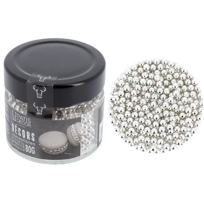 Cerf Dellier Perles Argentees Comestibles Patisdecor Sale