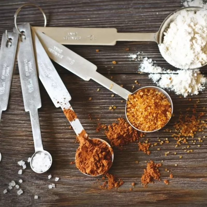 Cerf Dellier Petites Cuillères A Mesure Inox Assorties Patisdecor (X5) Cheap