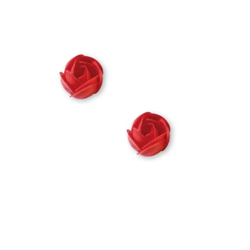Cerf Dellier Petites Roses Rouges En Azyme Patisdecor (X12) Best Sale